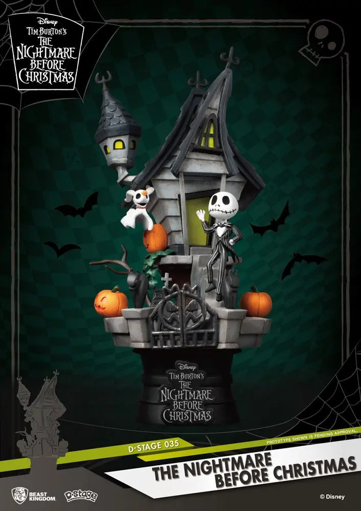Miasteczko Halloween D-Stage PVC Diorama Nawiedzony Dom Jacka 15 cm zdjęcie produktu