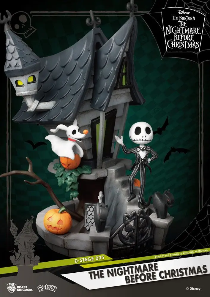 Miasteczko Halloween D-Stage PVC Diorama Nawiedzony Dom Jacka 15 cm zdjęcie produktu