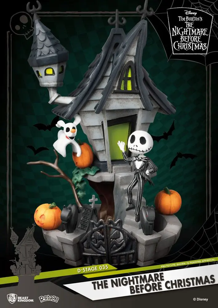 Miasteczko Halloween D-Stage PVC Diorama Nawiedzony Dom Jacka 15 cm zdjęcie produktu