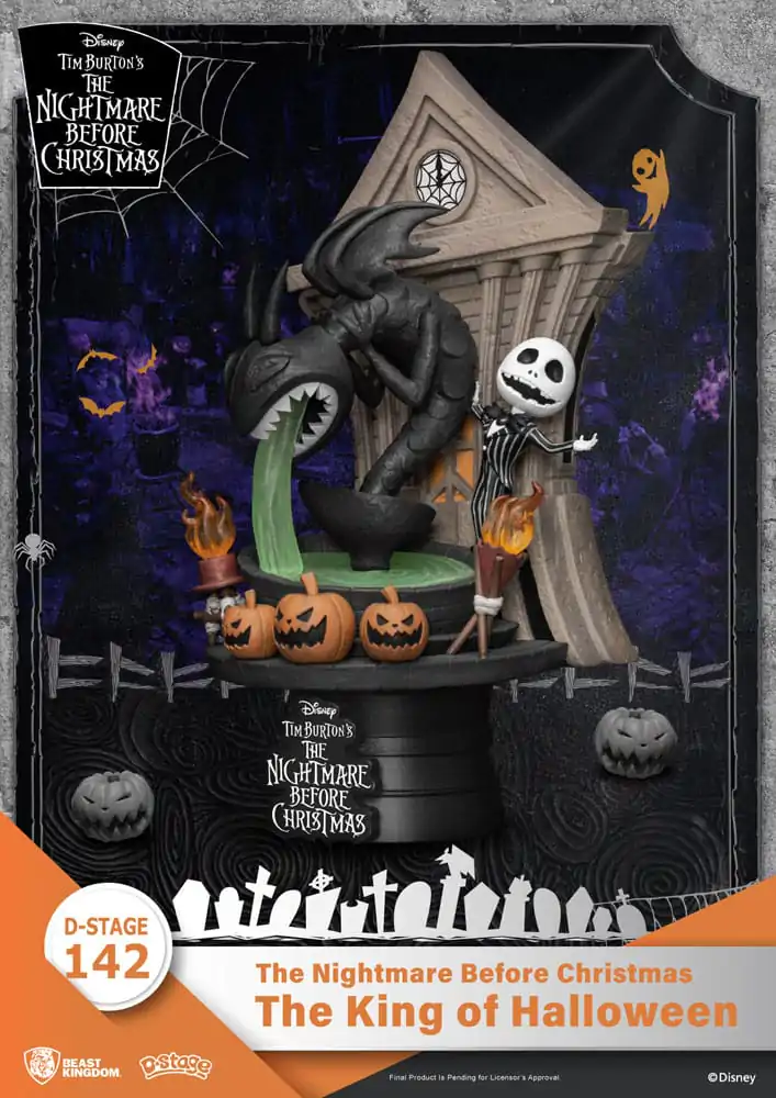 Miasteczko Halloween D-Stage PVC Diorama Król Halloween 15 cm zdjęcie produktu