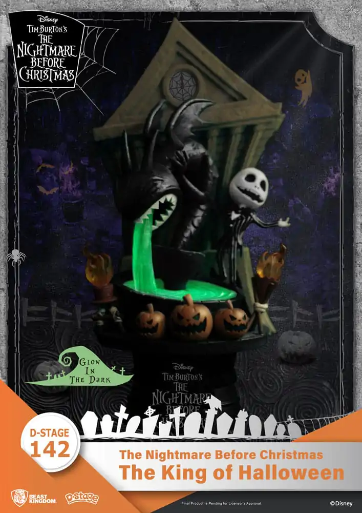 Miasteczko Halloween D-Stage PVC Diorama Król Halloween 15 cm zdjęcie produktu