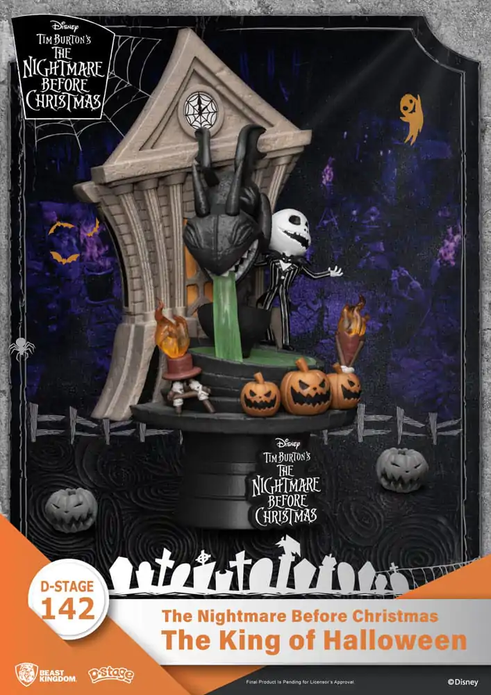 Miasteczko Halloween D-Stage PVC Diorama Król Halloween 15 cm zdjęcie produktu