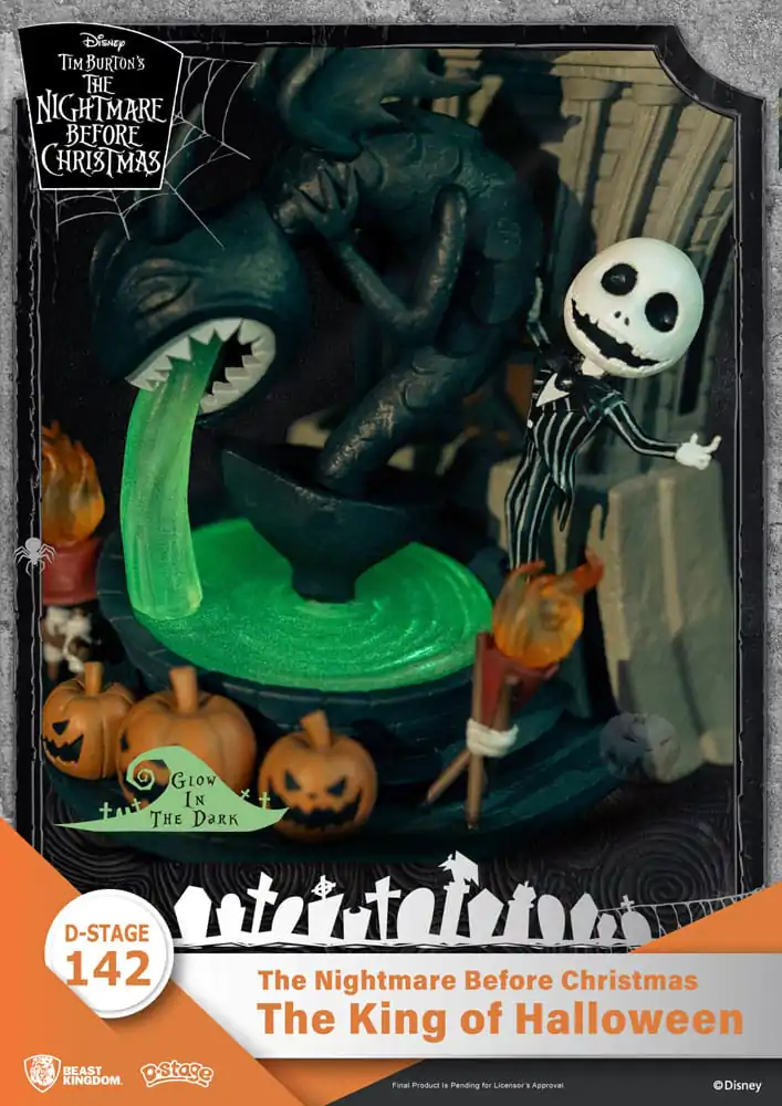 Miasteczko Halloween D-Stage PVC Diorama Król Halloween 15 cm zdjęcie produktu