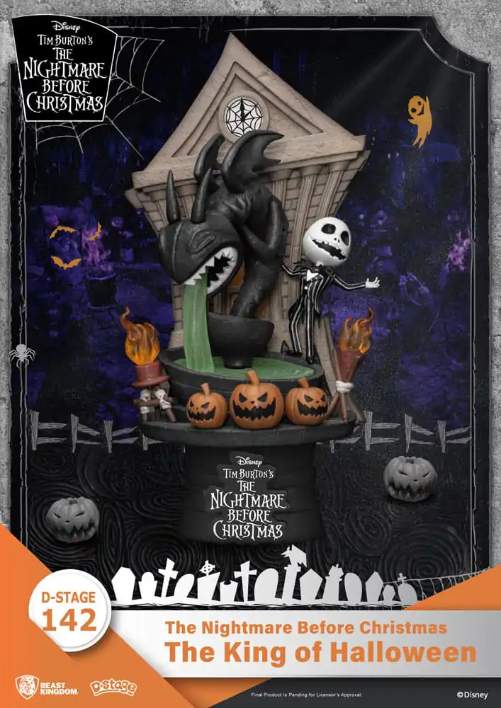 Miasteczko Halloween D-Stage PVC Diorama Król Halloween 15 cm zdjęcie produktu