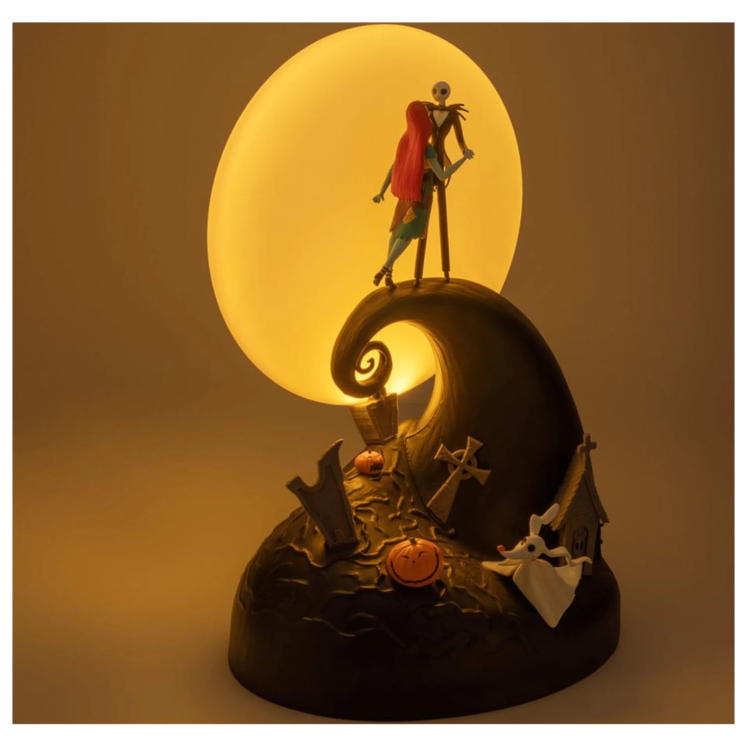 Diorama świetlna Nightmare before Christmas Jack & Sally zdjęcie produktu