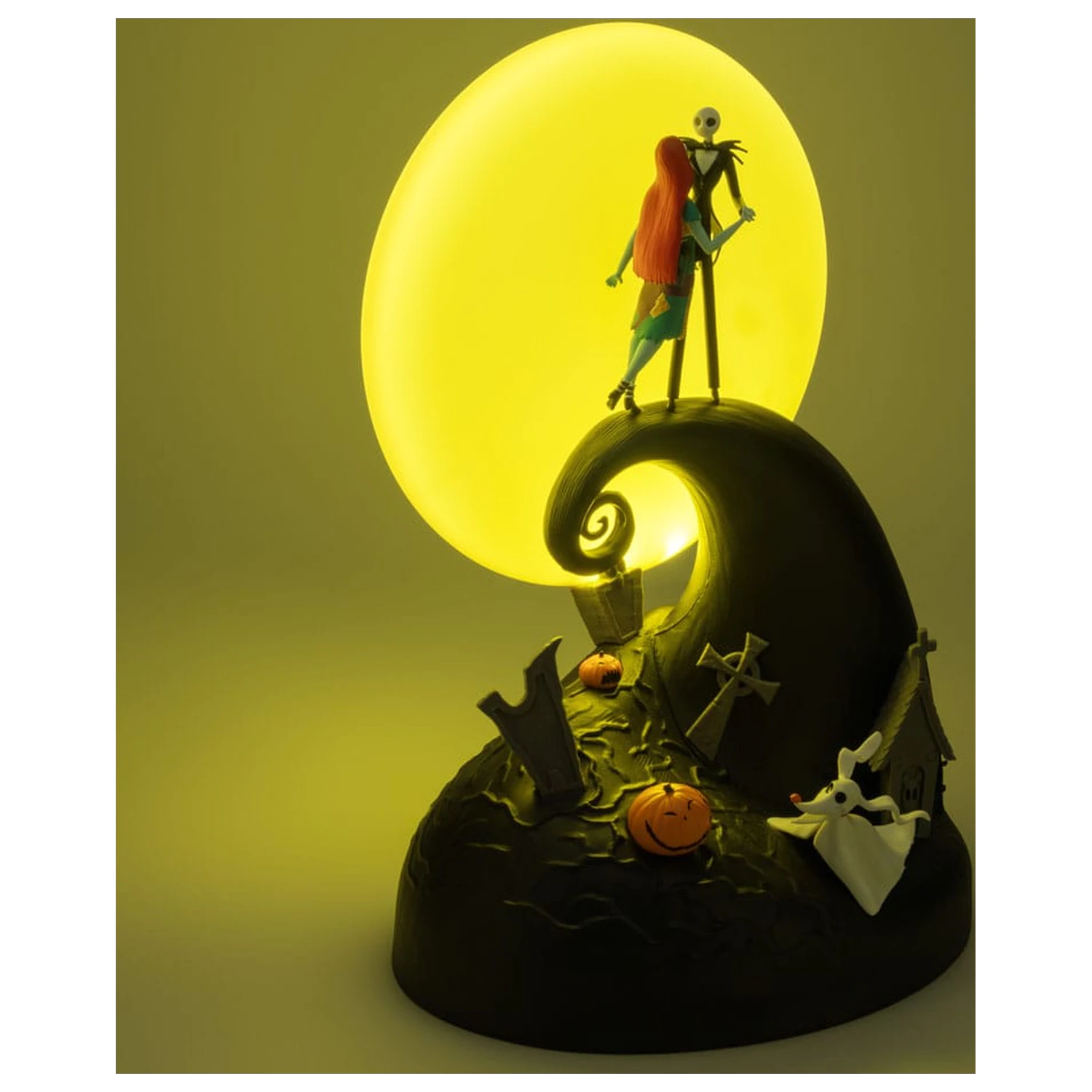 Diorama świetlna Nightmare before Christmas Jack & Sally zdjęcie produktu