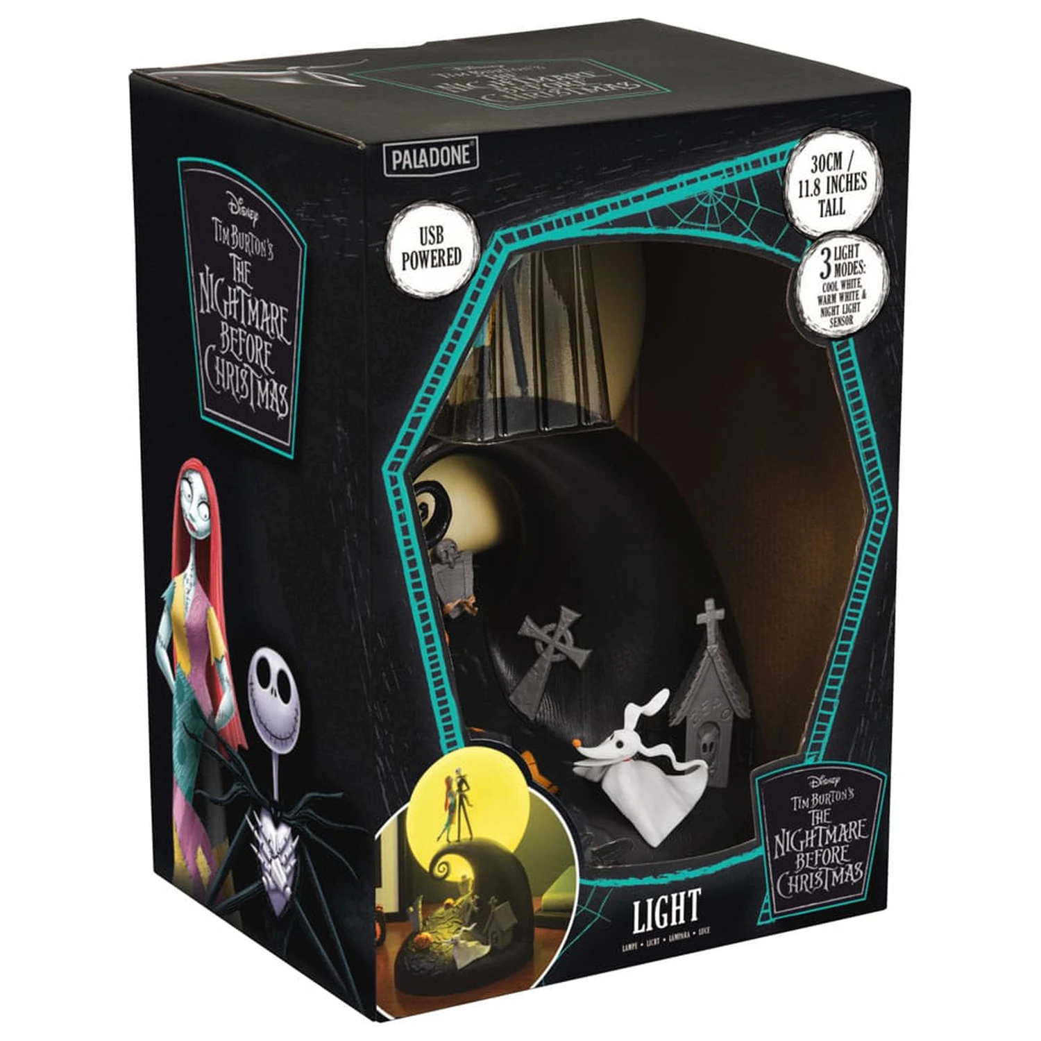 Diorama świetlna Nightmare before Christmas Jack & Sally zdjęcie produktu