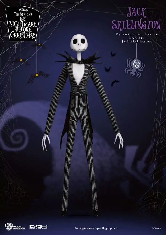 Nightmare Before Christmas Dynamic 8ction Heroes Figurka Akcji 1/9 Jack 21 cm zdjęcie produktu