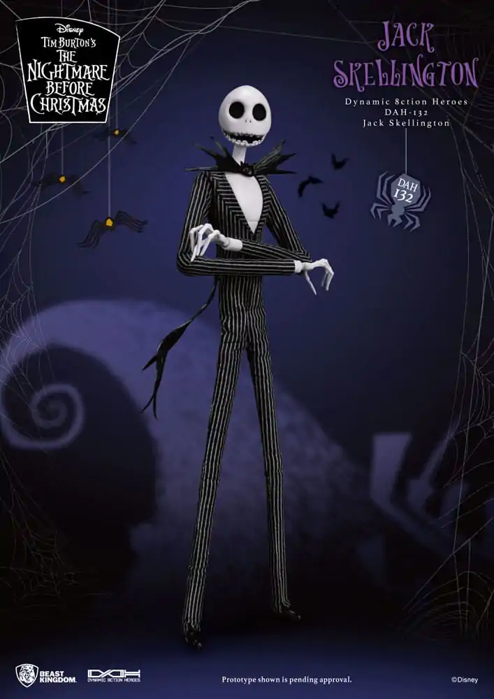 Nightmare Before Christmas Dynamic 8ction Heroes Figurka Akcji 1/9 Jack 21 cm zdjęcie produktu