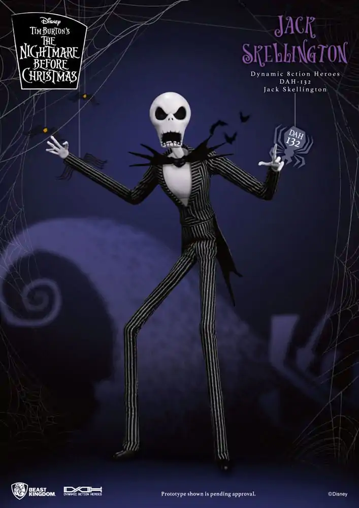 Nightmare Before Christmas Dynamic 8ction Heroes Figurka Akcji 1/9 Jack 21 cm zdjęcie produktu