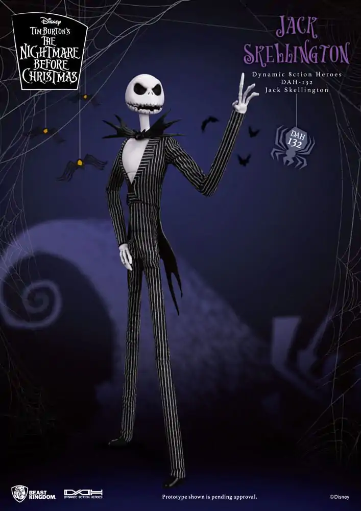 Nightmare Before Christmas Dynamic 8ction Heroes Figurka Akcji 1/9 Jack 21 cm zdjęcie produktu