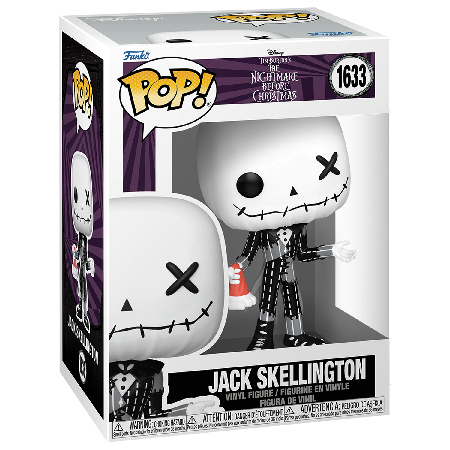 Nightmare Before Christmas Funko POP! Winyl Patchwork - Jack 9 cm zdjęcie produktu