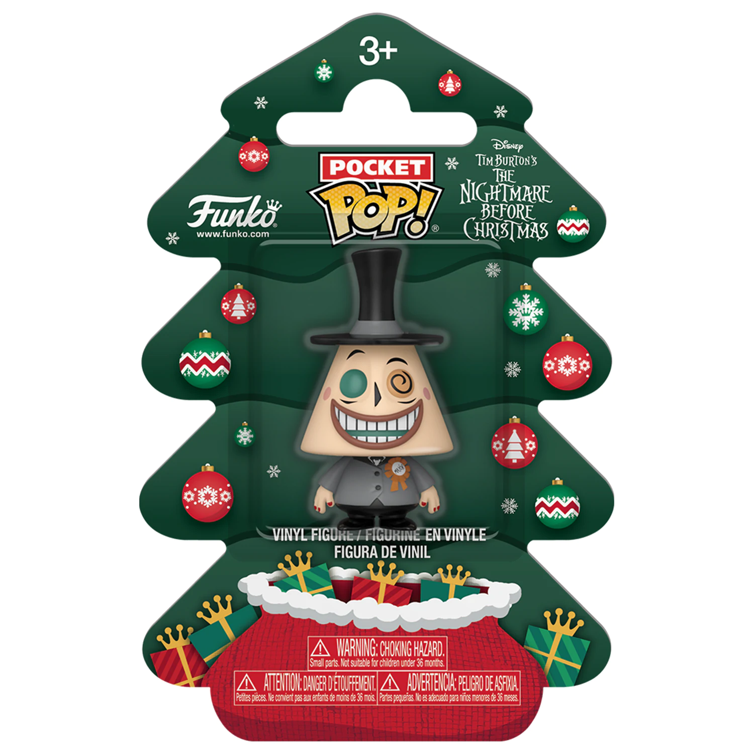 Koszmar przed Bożym Narodzeniem Święta 2025 Pocket Funko POP! Winyl Figúrka Burmistrz Drzewo Pudełko Świąteczne 4 cm zdjęcie produktu