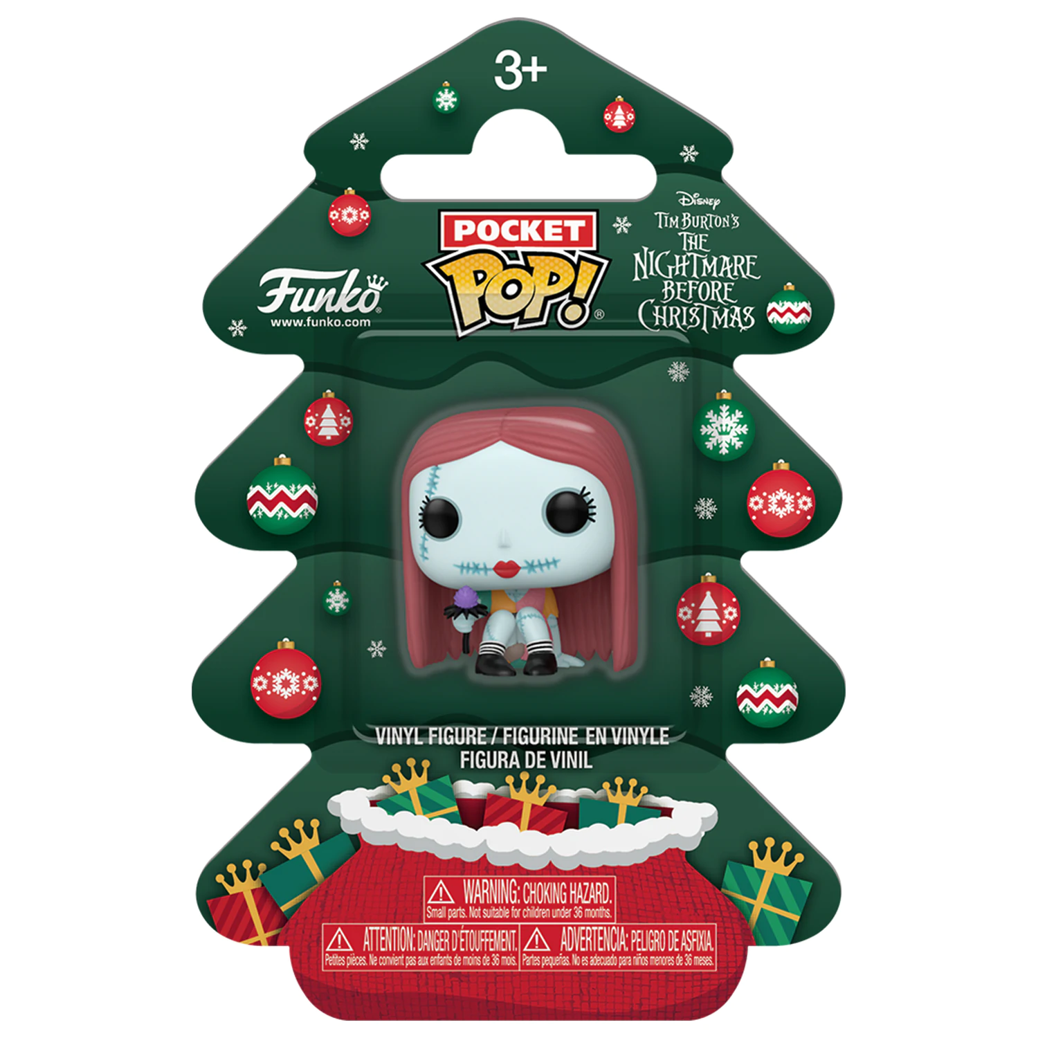 Koszmarny ekspres przed Świętami 2025 – figurka winylowa Pocket Funko POP! Sally Tree Holiday Box 4 cm zdjęcie produktu