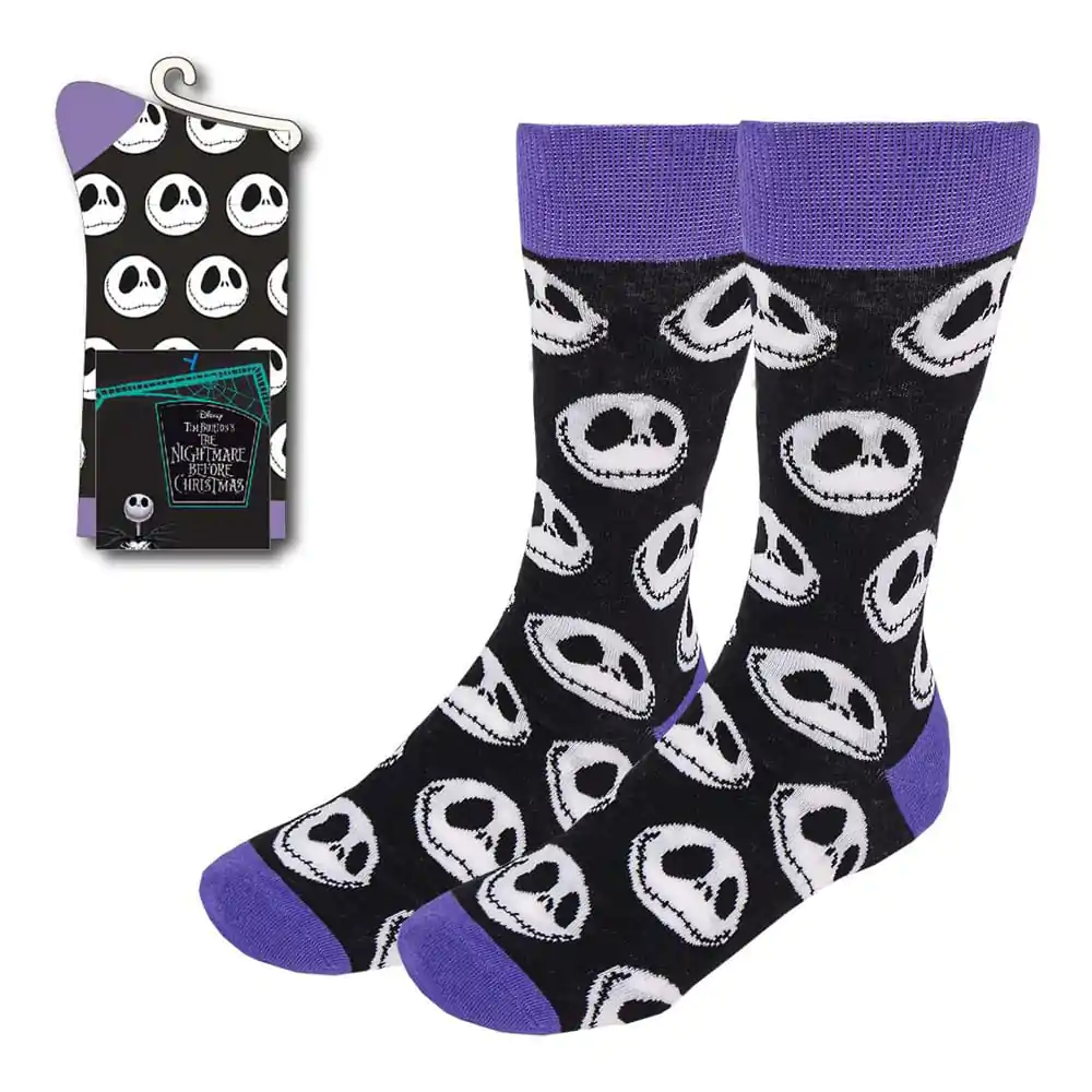 Skarpetki Nightmare Before Christmas Jack´s Face Purple 38-45 zdjęcie produktu