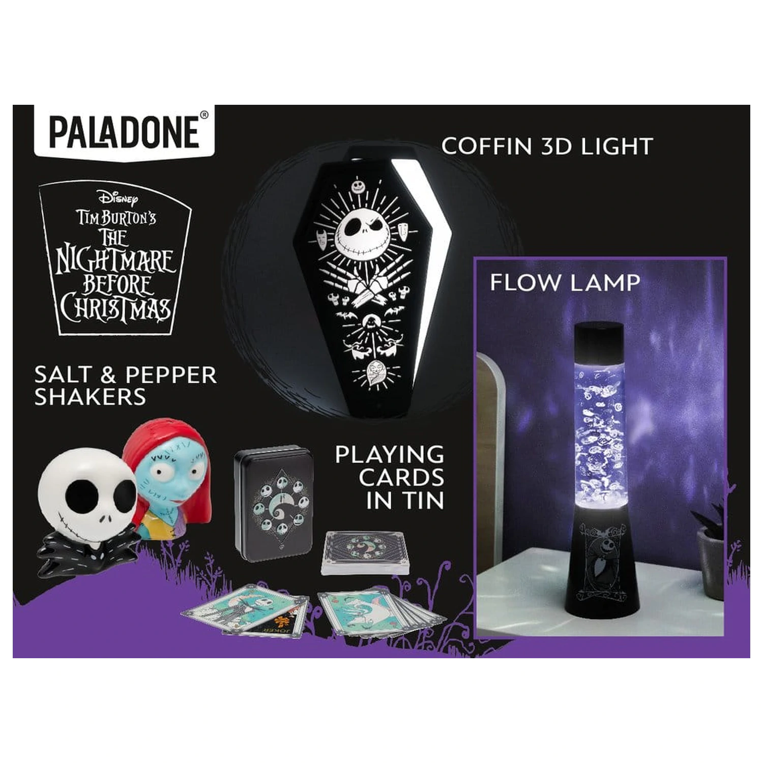 Nightmare Before Christmas światło Flow 33 cm zdjęcie produktu