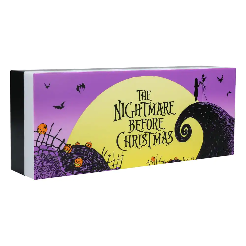 Nightmare Before Christmas Logo Light 30 cm - Lampka z logo zdjęcie produktu