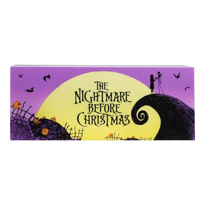 Nightmare Before Christmas Logo Light 30 cm - Lampka z logo zdjęcie produktu