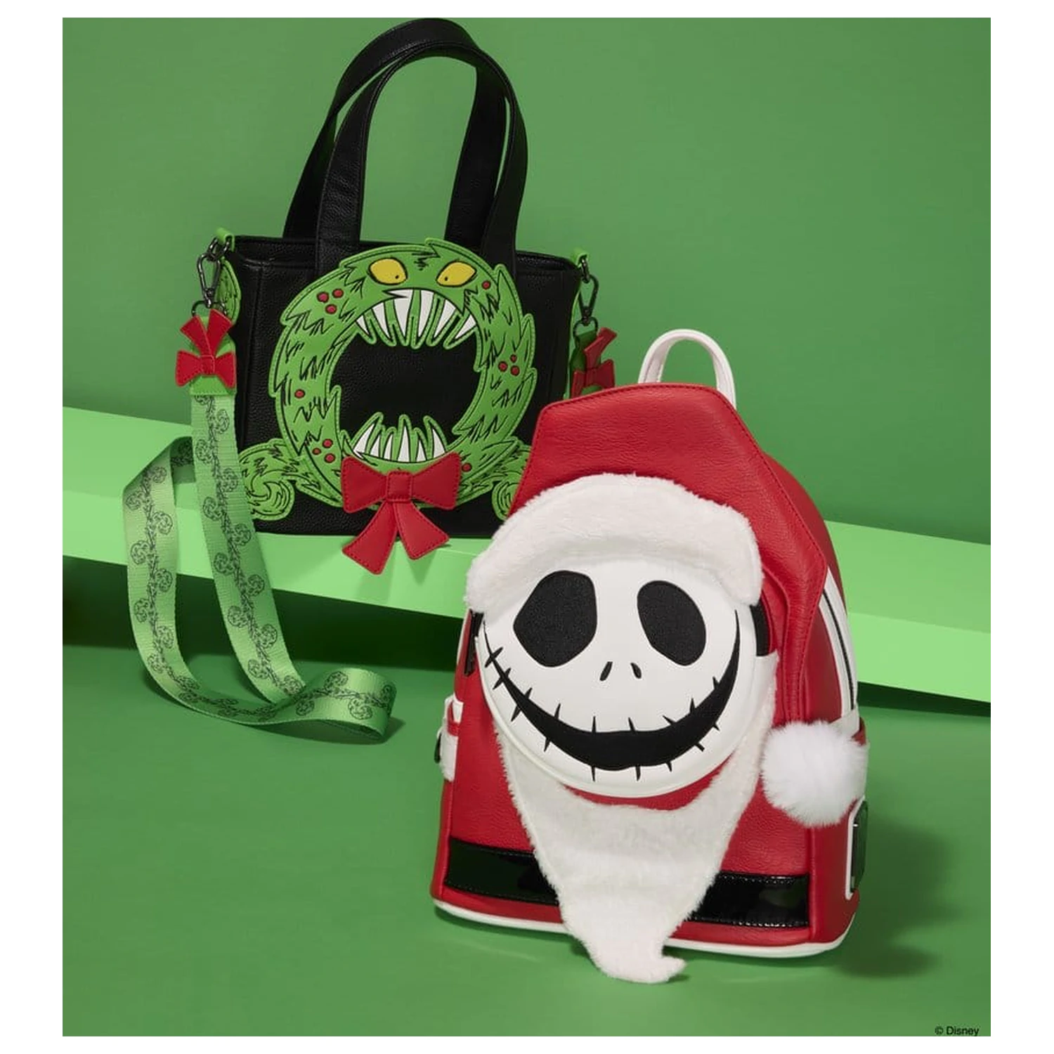 Nightmare before Christmas by Loungefly Torba na ramie Man-Eating Wreath zdjęcie produktu