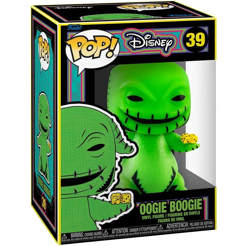 Nightmare Before Christmas POP! Disney Figurka winylowa Oogie Boogie 9 cm zdjęcie produktu