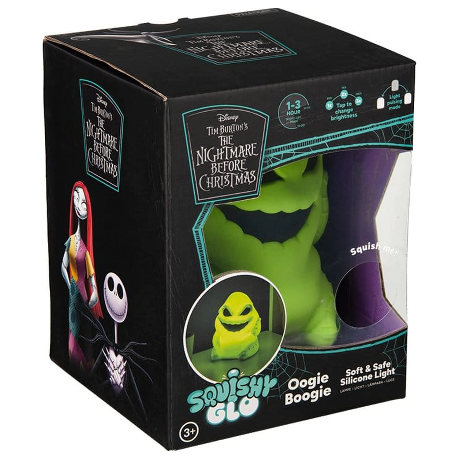 Nightmare Before Christmas SquishyGlo Silicon Light Oogie Boogie 16 cm zdjęcie produktu