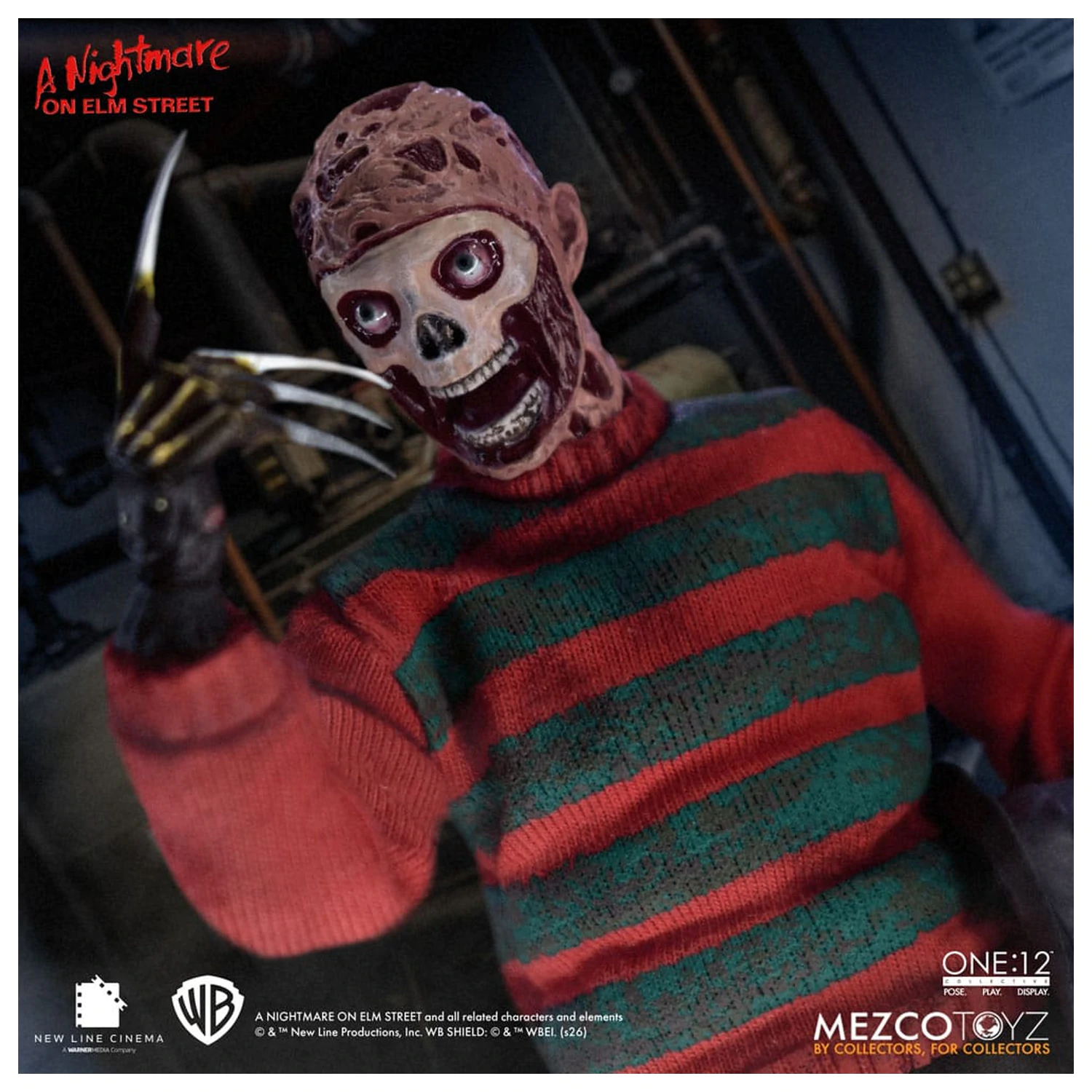 Nightmare On Elm Street figurka akcji 1/12 Freddy Krueger 17 cm zdjęcie produktu