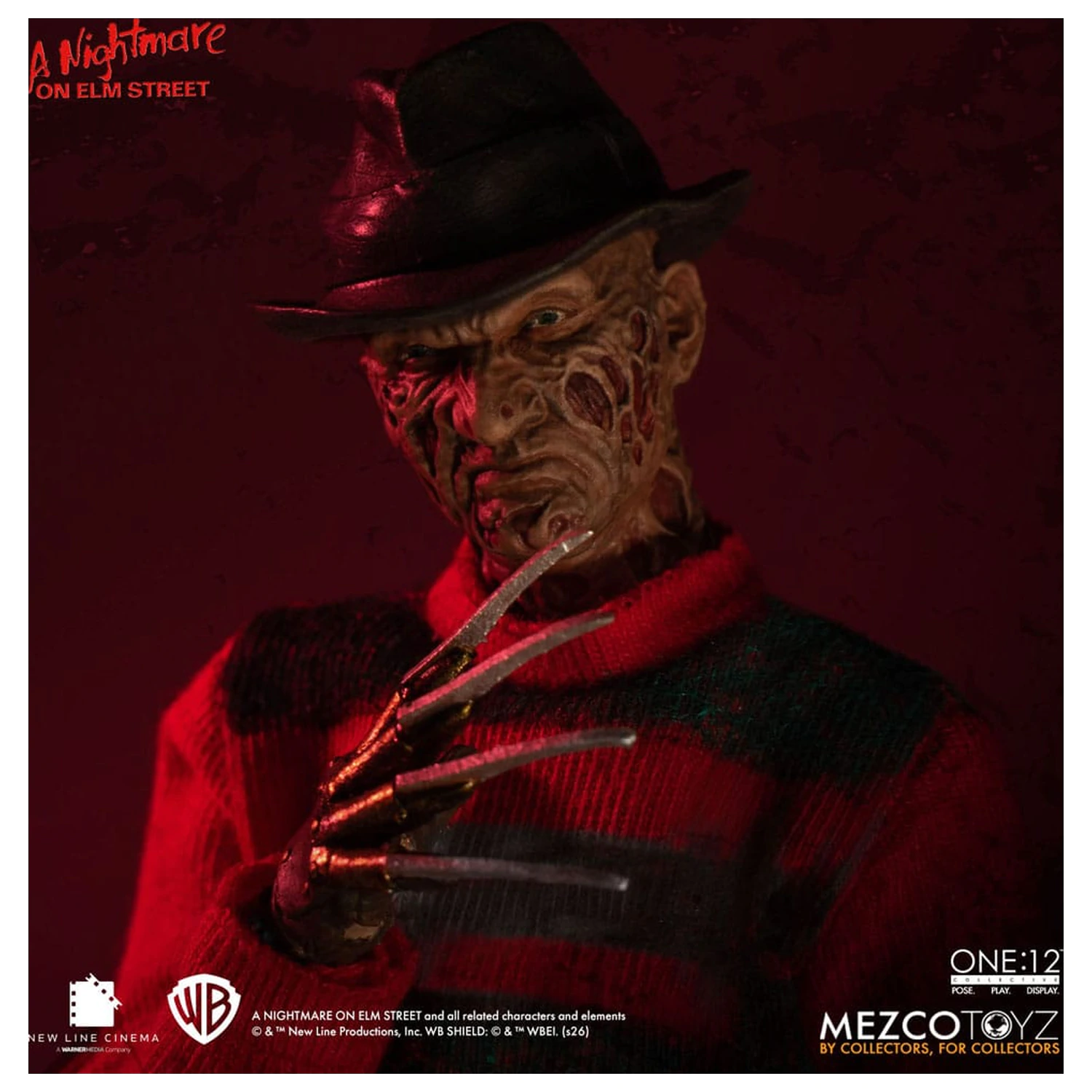 Nightmare On Elm Street figurka akcji 1/12 Freddy Krueger 17 cm zdjęcie produktu