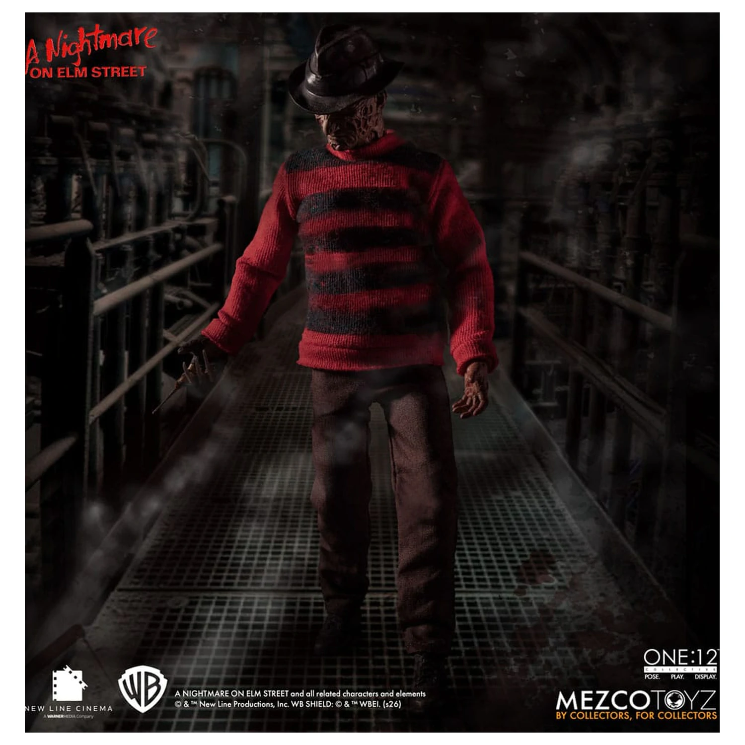 Nightmare On Elm Street figurka akcji 1/12 Freddy Krueger 17 cm zdjęcie produktu