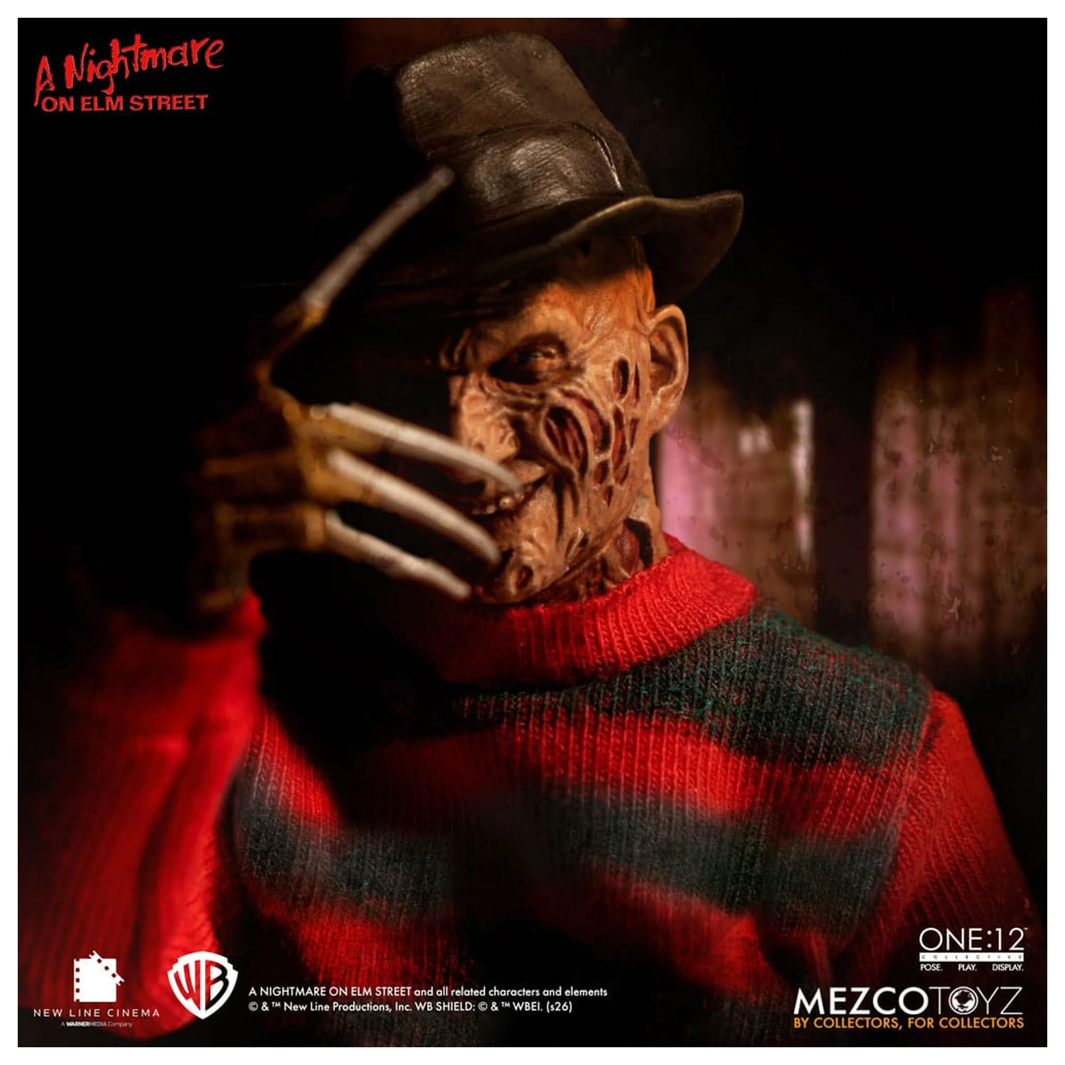 Nightmare On Elm Street figurka akcji 1/12 Freddy Krueger 17 cm zdjęcie produktu