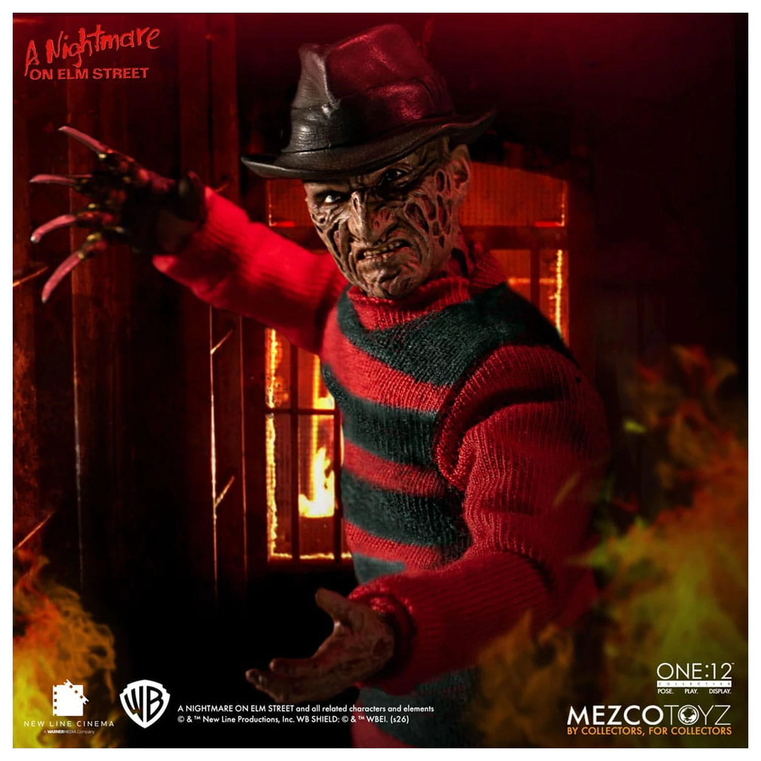 Nightmare On Elm Street figurka akcji 1/12 Freddy Krueger 17 cm zdjęcie produktu
