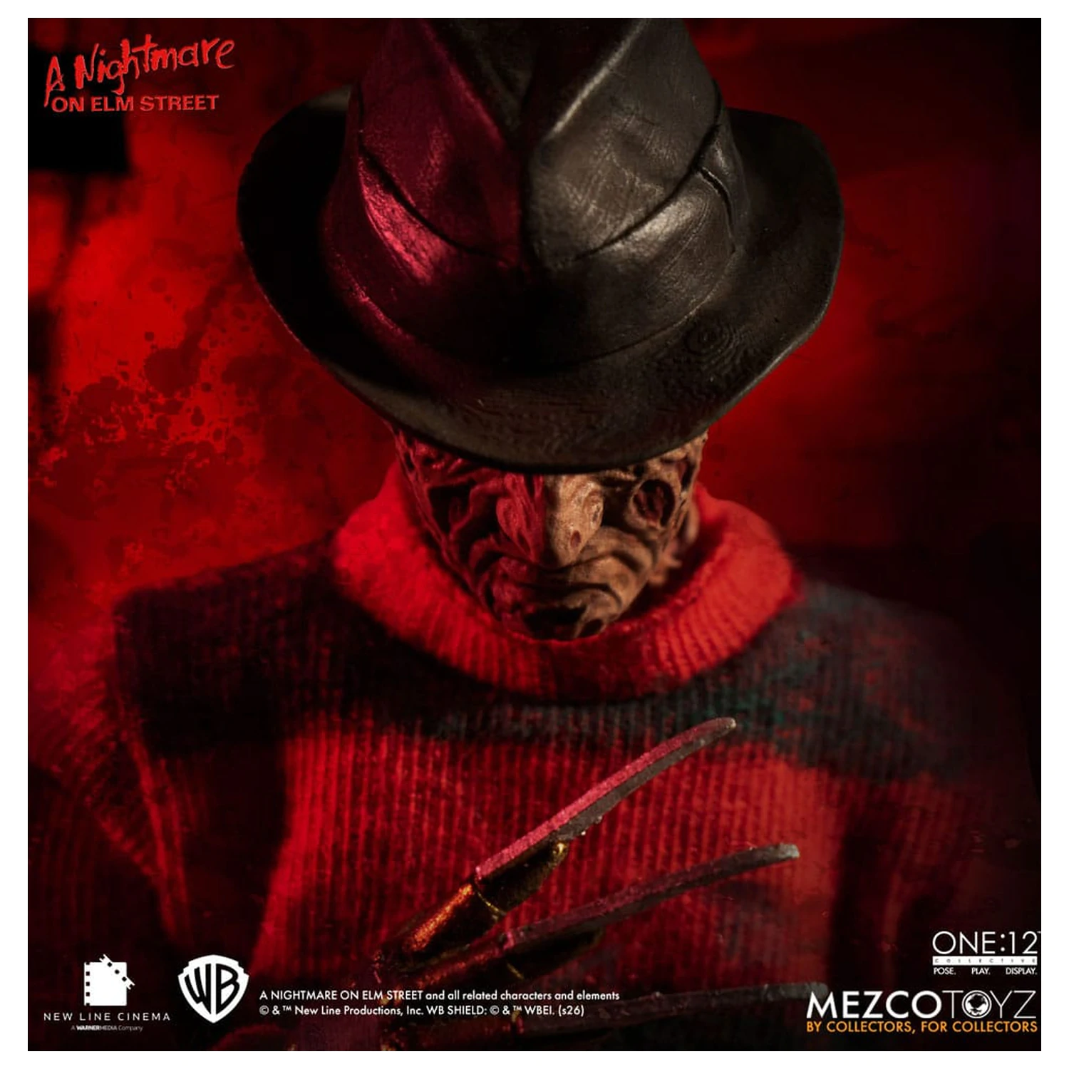 Nightmare On Elm Street figurka akcji 1/12 Freddy Krueger 17 cm zdjęcie produktu