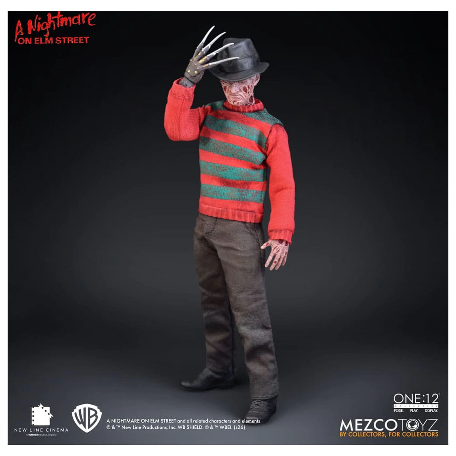 Nightmare On Elm Street figurka akcji 1/12 Freddy Krueger 17 cm zdjęcie produktu