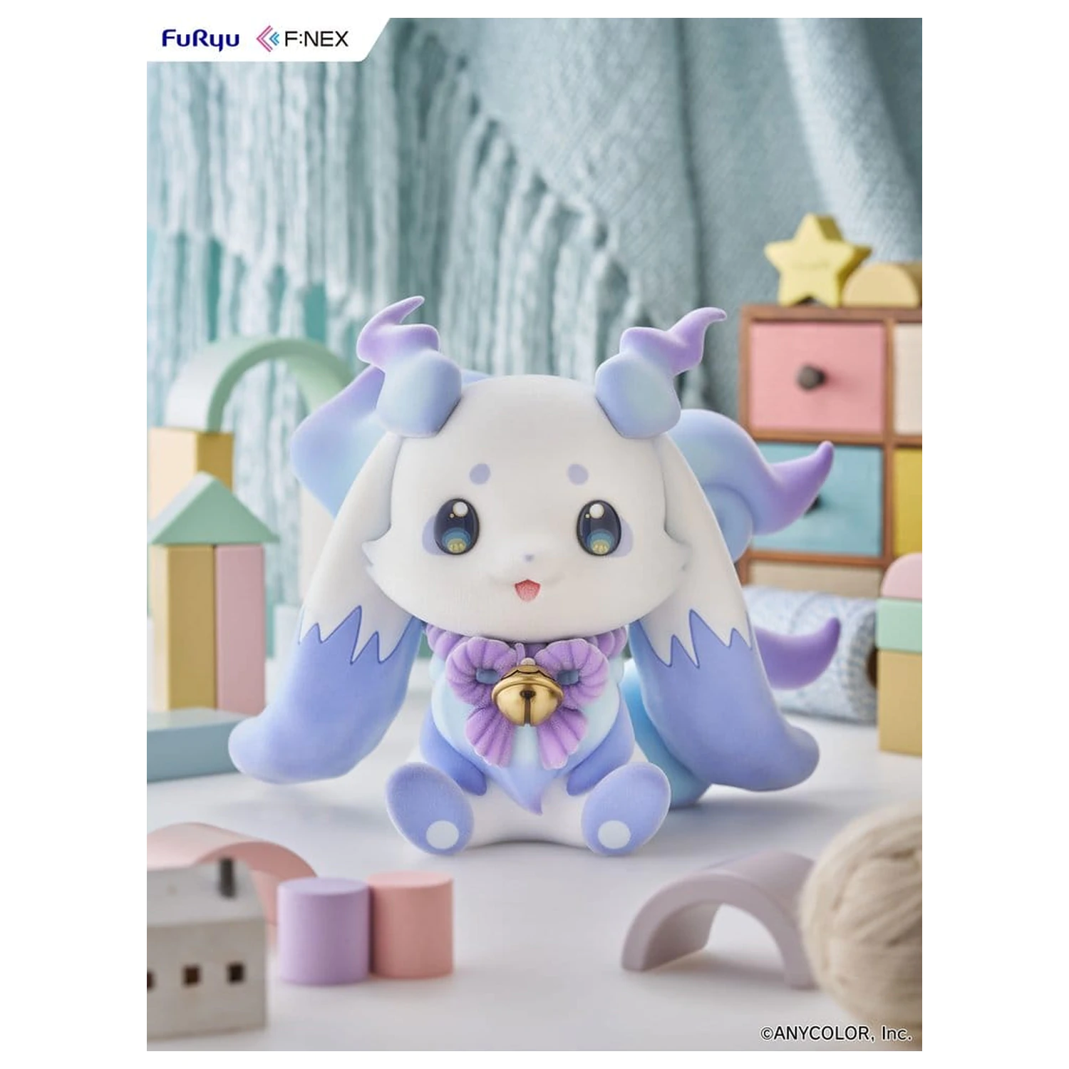 Nijisanji F:Nex Flocky Soft Vinyl Figurka 1/2 Lunlun 20 cm zdjęcie produktu