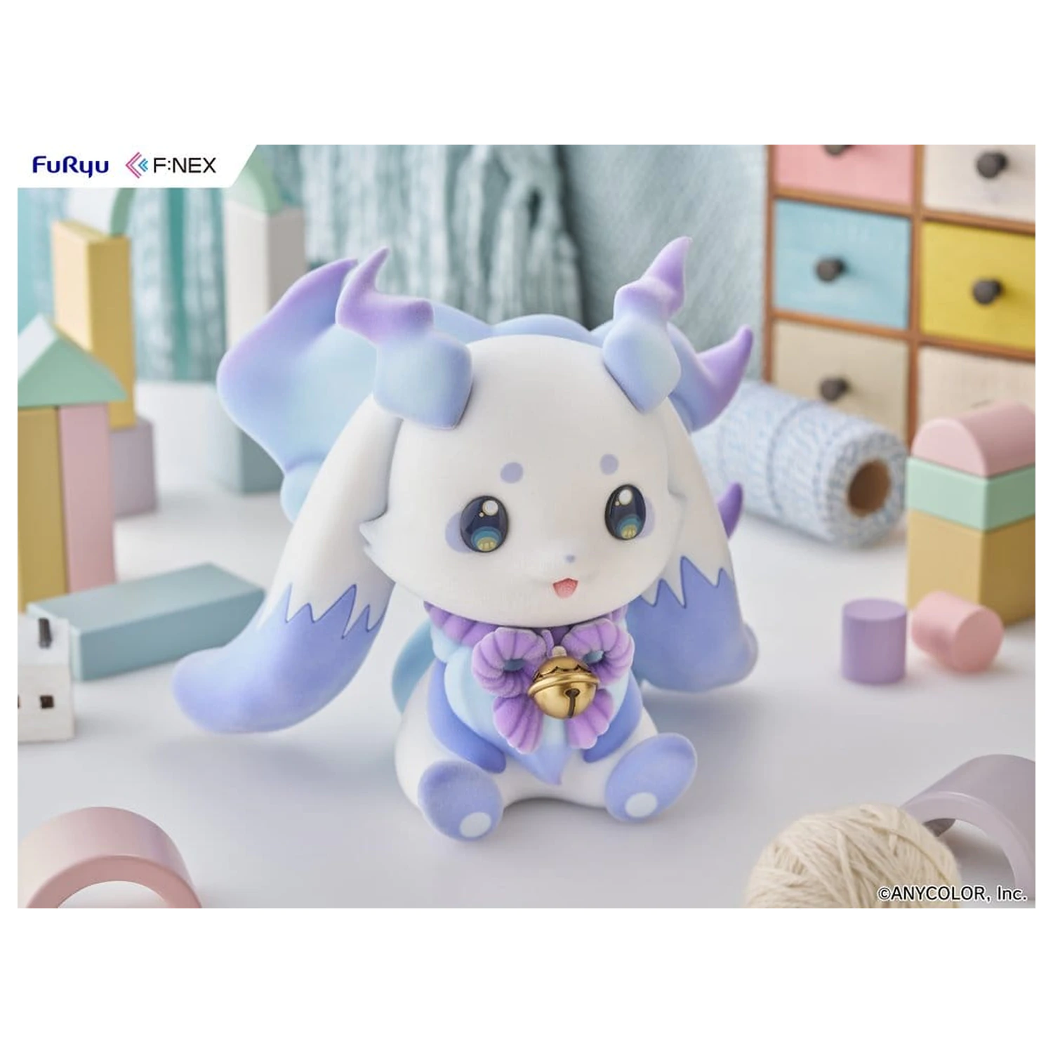 Nijisanji F:Nex Flocky Soft Vinyl Figurka 1/2 Lunlun 20 cm zdjęcie produktu