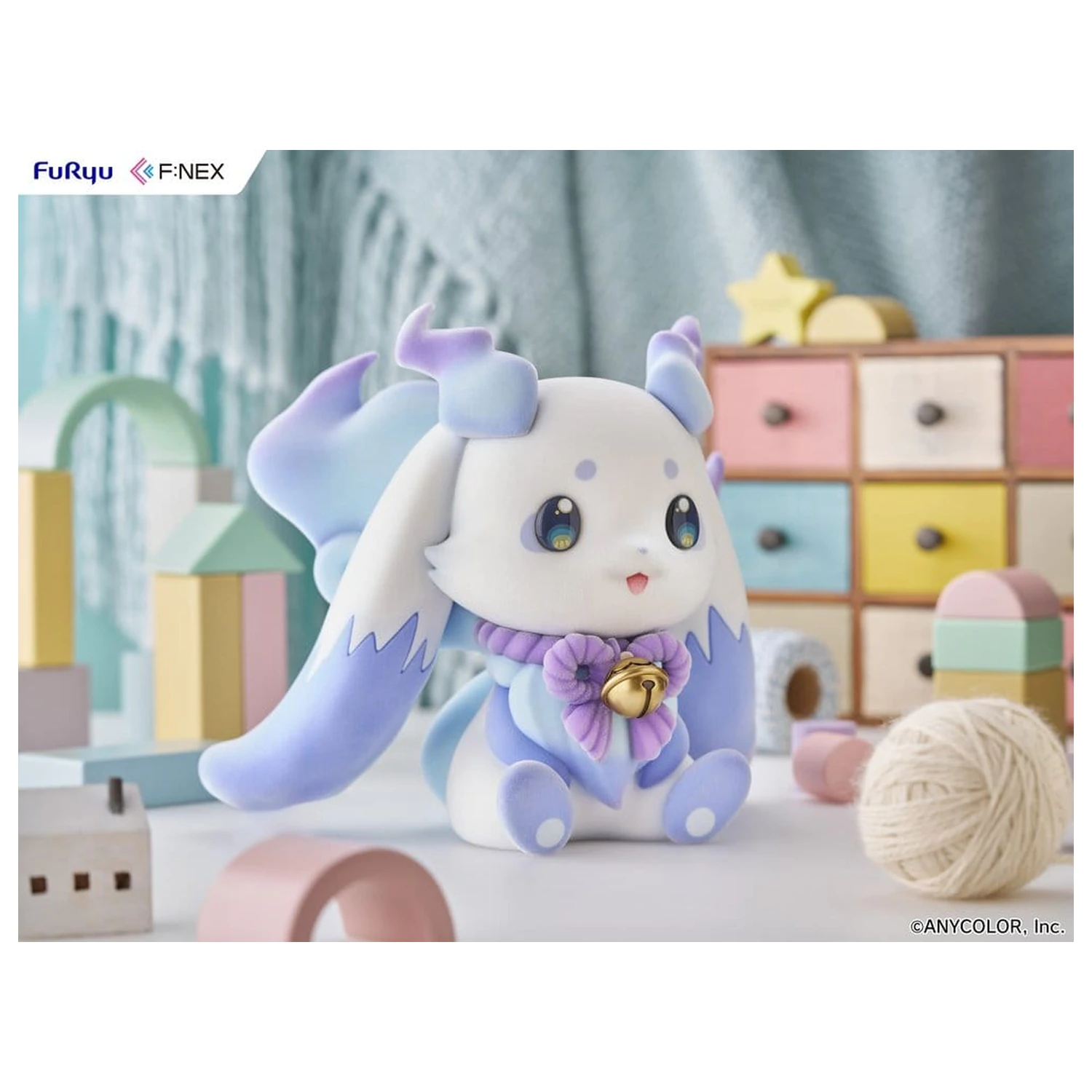 Nijisanji F:Nex Flocky Soft Vinyl Figurka 1/2 Lunlun 20 cm zdjęcie produktu