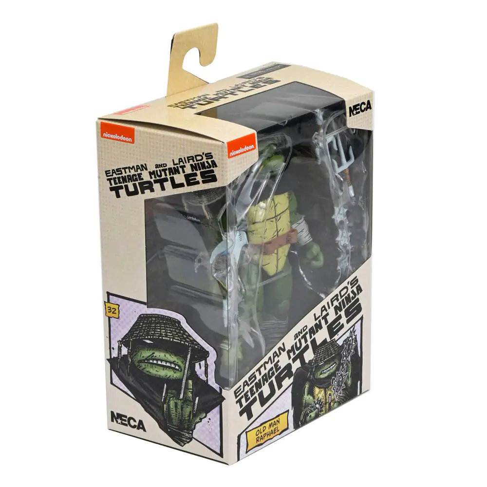 Figurka Żółwia Ninja Wojownicze Raphael Stary Człowiek 18 cm zdjęcie produktu