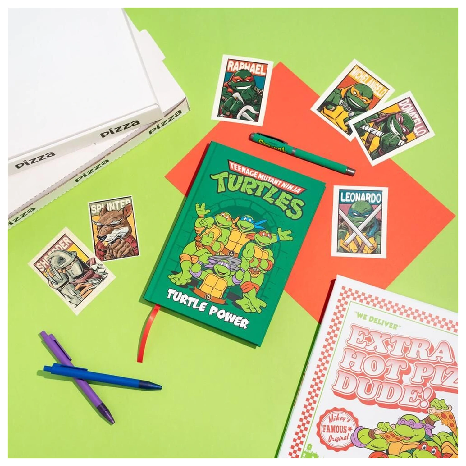 Ninja Turtles notes A5 + długopis zdjęcie produktu