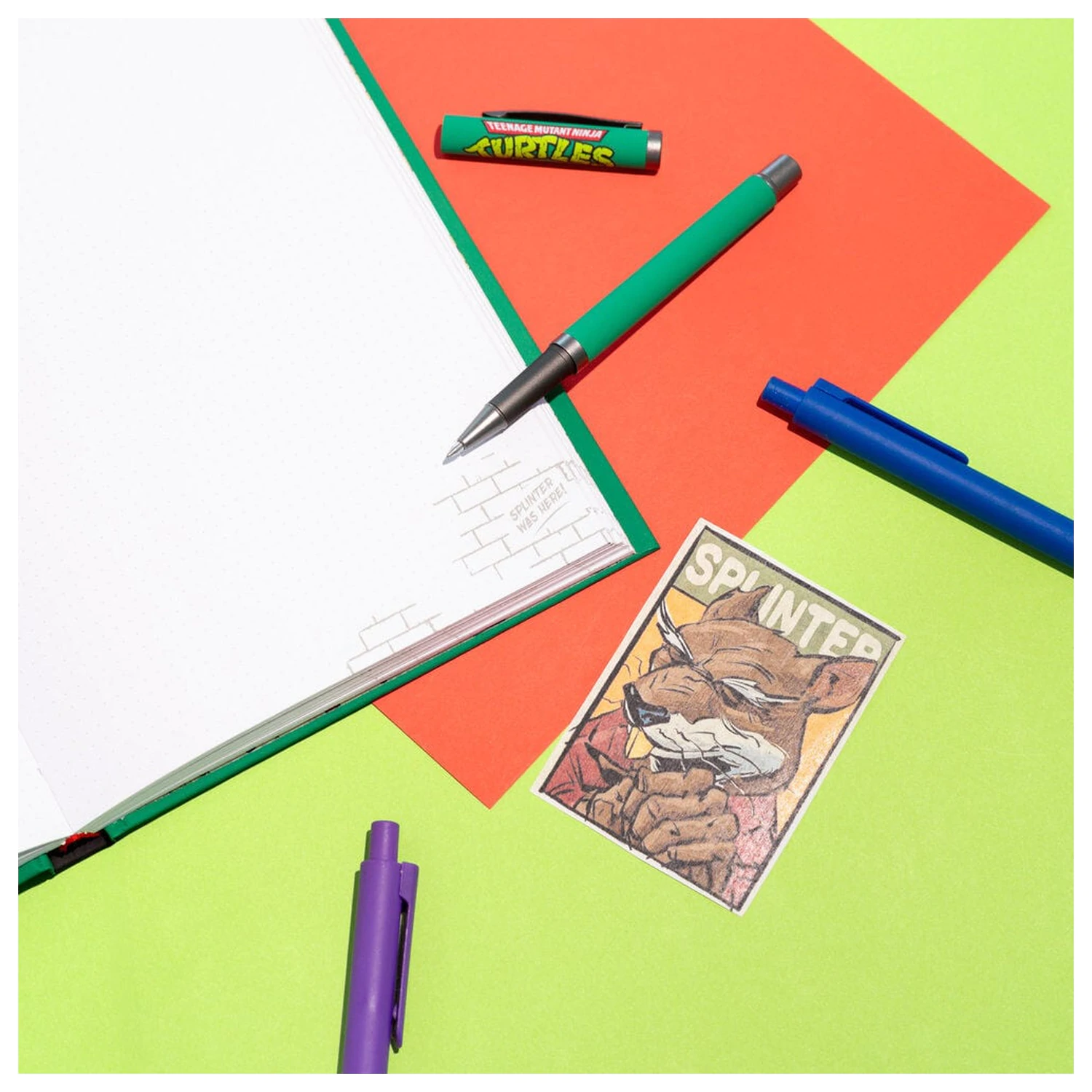 Ninja Turtles notes A5 + długopis zdjęcie produktu