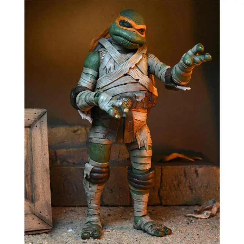 Ninja Turtles jako Mumia Michelangelo figurka ultimate 18 cm zdjęcie produktu