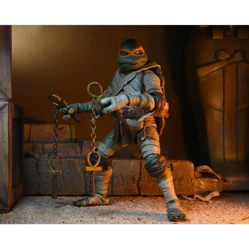 Ninja Turtles jako Mumia Michelangelo figurka ultimate 18 cm zdjęcie produktu