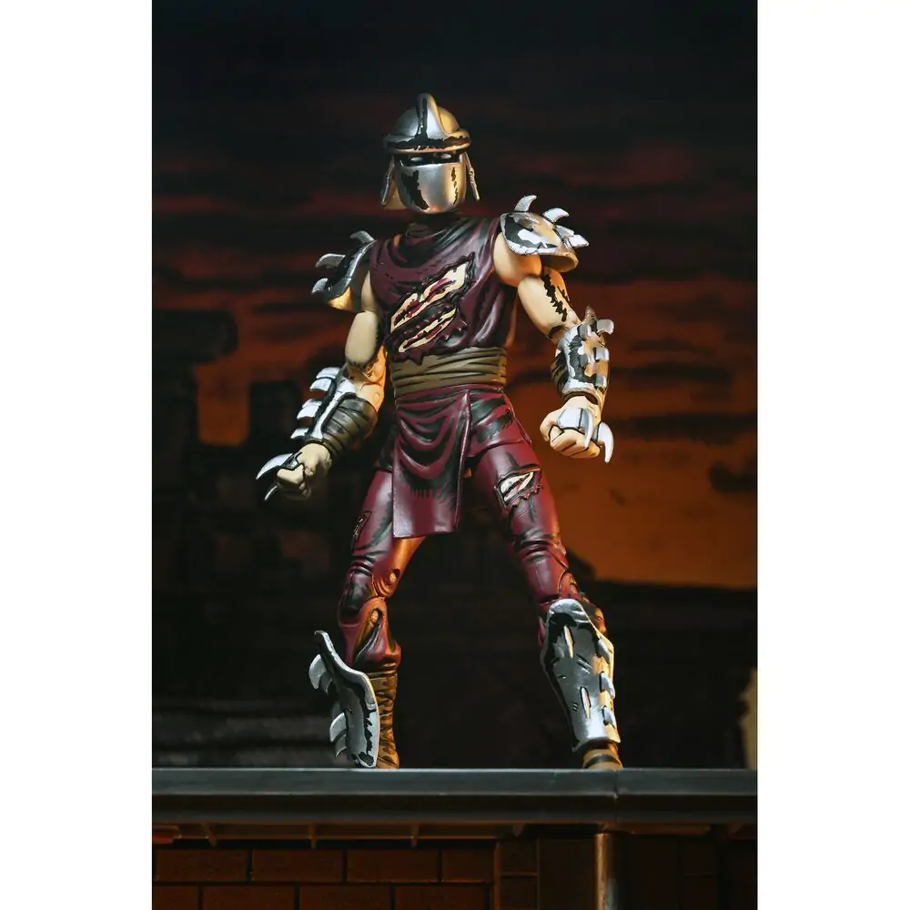 Żółwie Ninja Teenage Mutant The Shredder Battle Damaged figurka 18 cm zdjęcie produktu
