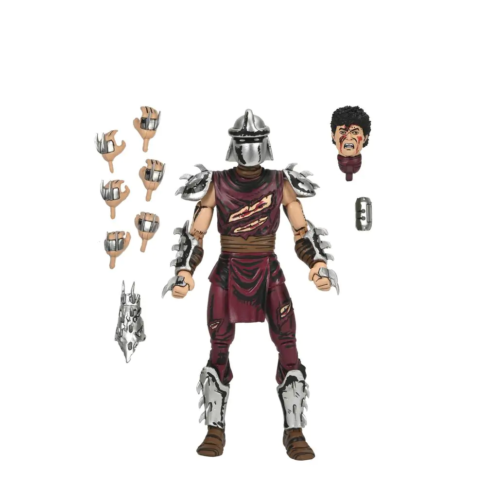 Żółwie Ninja Teenage Mutant The Shredder Battle Damaged figurka 18 cm zdjęcie produktu