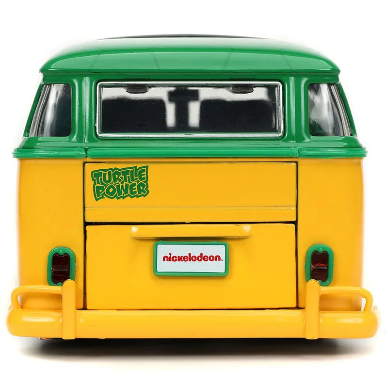 Teenage Mutant Ninja Turtles Diecast Model 1/24 1962 VW Bus Leonardo - Model odlewany zdjęcie produktu