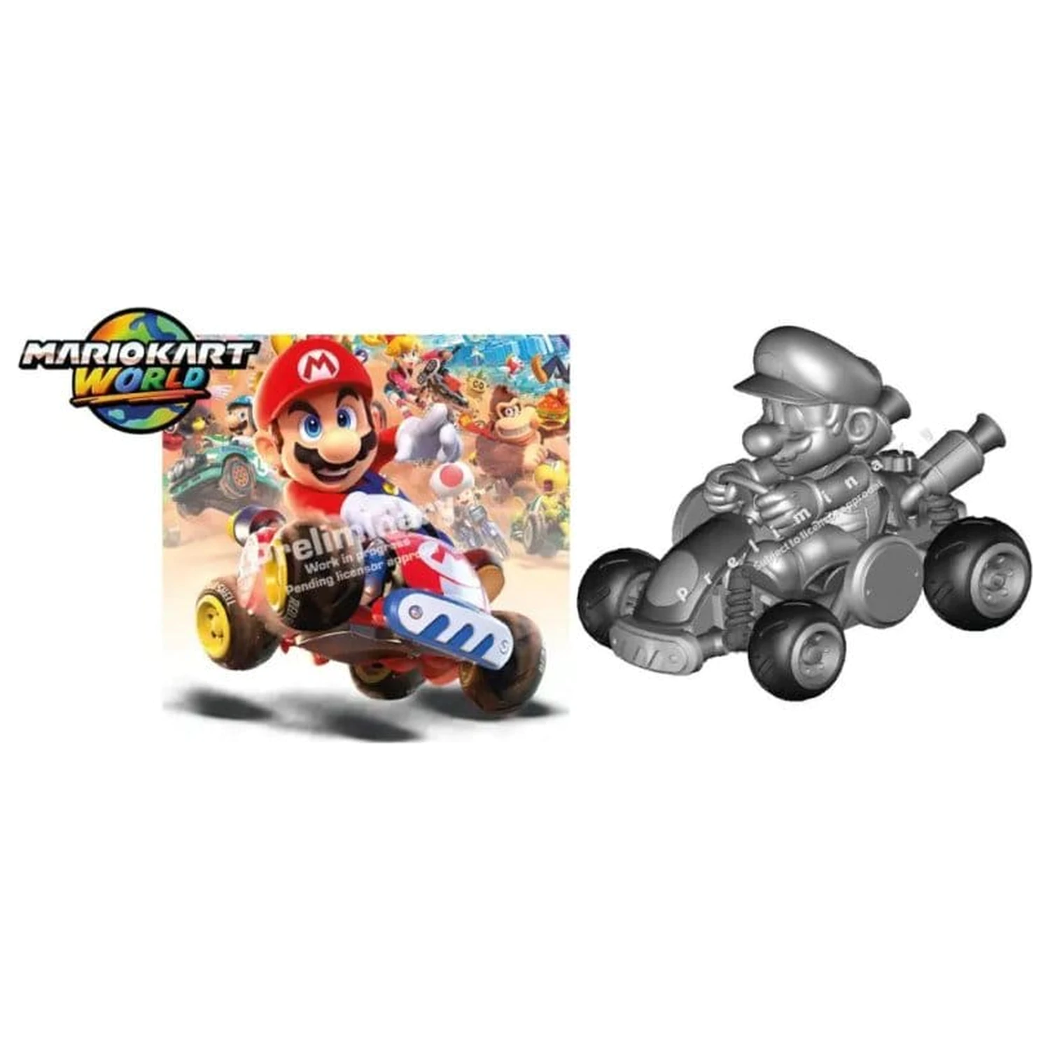 Nintendo Mario Kart Carrera RC RC Car Mario Kart World, Mario 2,4GHz zdjęcie produktu