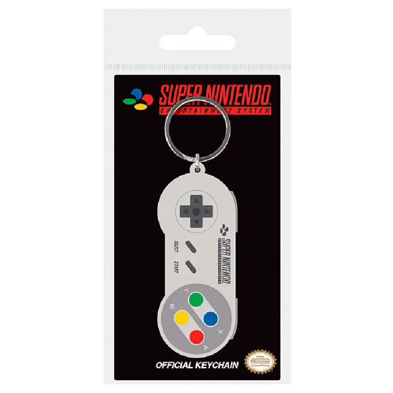 Nintendo Gumowy Brelok SNES Controller 6 cm zdjęcie produktu