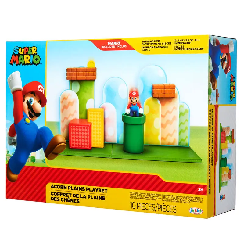 World of Nintendo Super Mario Playset Równina Żołędziowa zdjęcie produktu