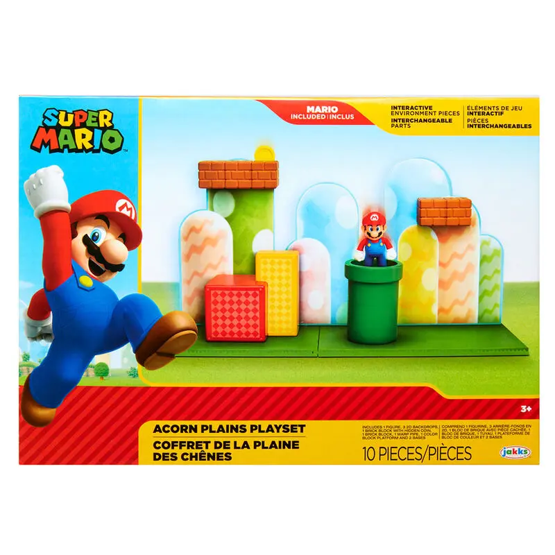 World of Nintendo Super Mario Playset Równina Żołędziowa zdjęcie produktu