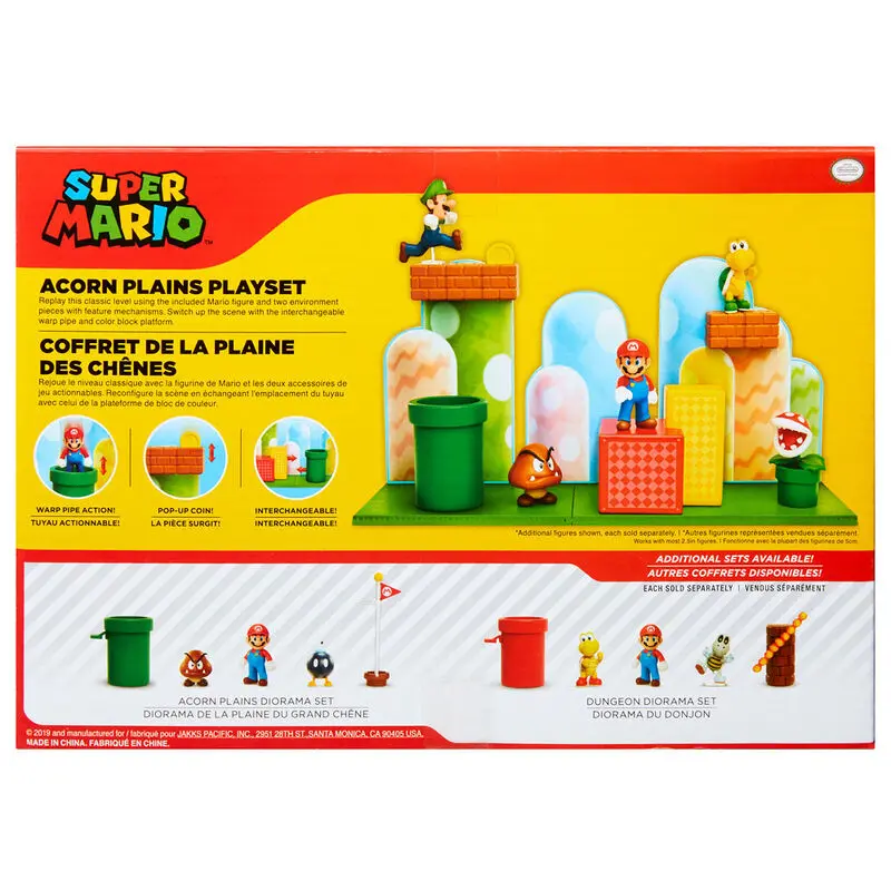 World of Nintendo Super Mario Playset Równina Żołędziowa zdjęcie produktu