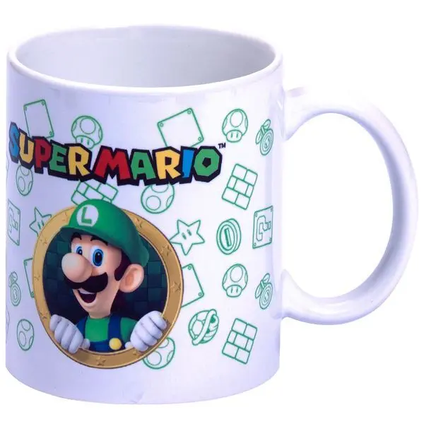 Nintendo Super Mario Bros Luigi Mug + Skarbonka set zdjęcie produktu