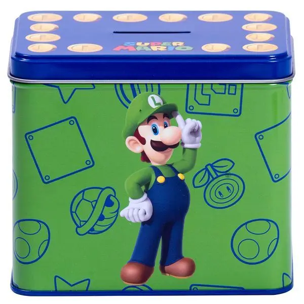 Nintendo Super Mario Bros Luigi Mug + Skarbonka set zdjęcie produktu